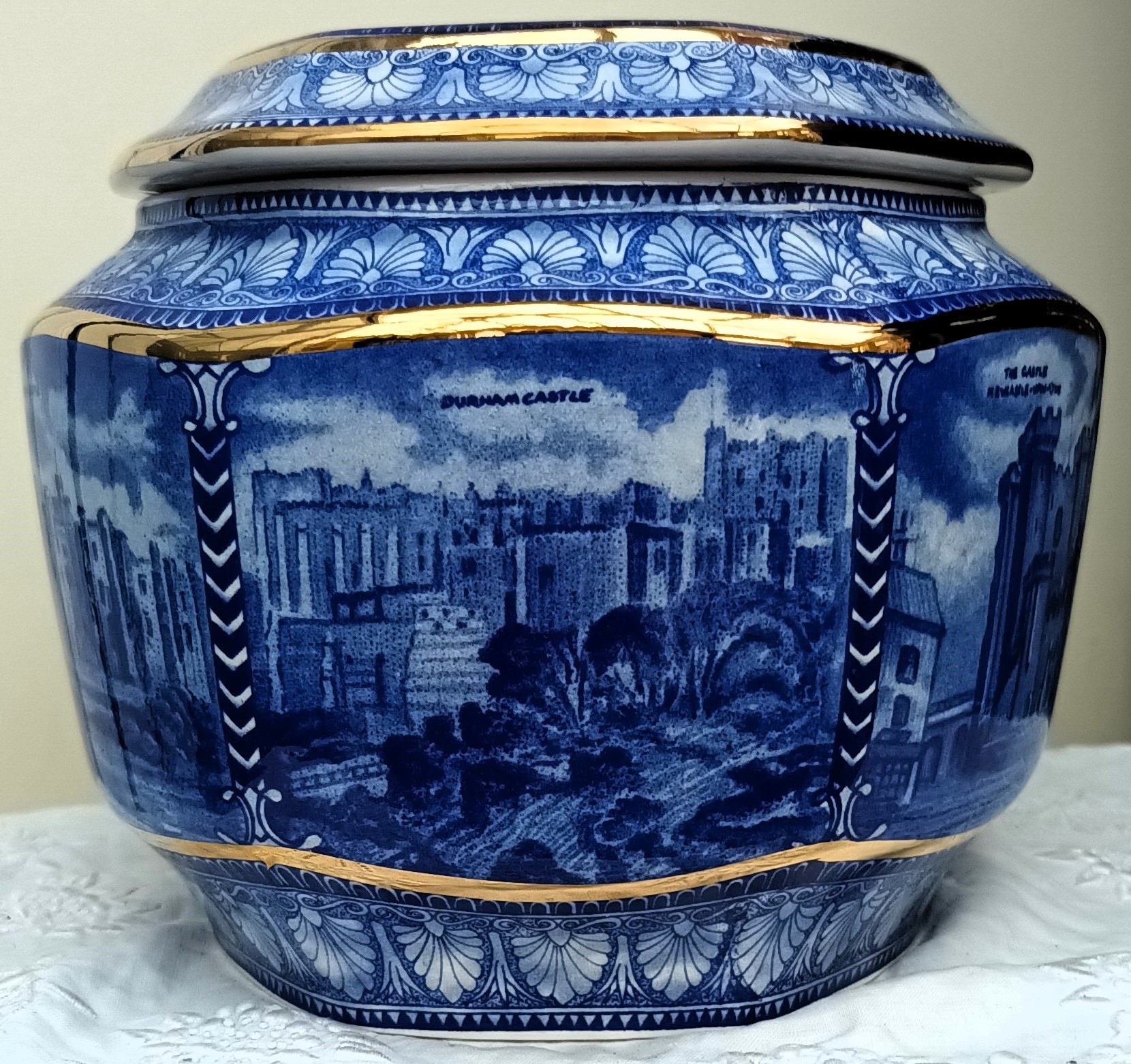 Wade / Ringtons Blue & White Millenium 2000 Tea Caddy Miscellaneous 6